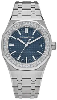 Audemars Piguet Royal Oak 15551ST.ZZ.1356ST.05 Stainless steel Blue