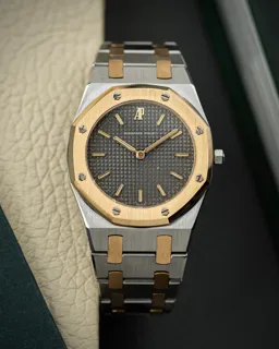 Audemars Piguet Royal Oak 6008SA 30mm Stainless steel and 18k yellow gold Gray