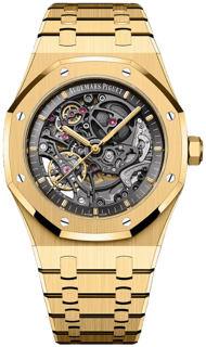 Audemars Piguet Royal Oak Double Balance Wheel Openworked 15407BA.OO.1220BA.01 Yellow gold Skeletonized