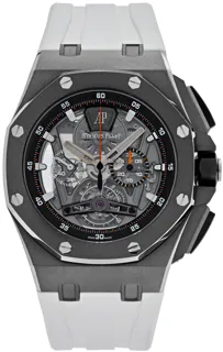 Audemars Piguet Royal Oak Offshore Tourbillon  26407TI.GG.A002CA.01 Ceramic and Titanium Skeletonized