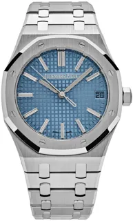 Audemars Piguet Royal Oak Selfwinding 15510BC.OO.1320BC.01 41mm White gold Blue