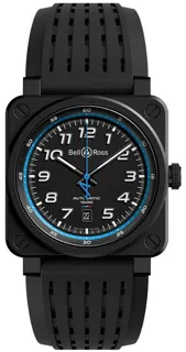 Bell & Ross Instruments BR0392-a522-CE/SRB 42mm Black ceramic Black