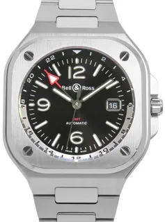 Bell & Ross Urban BR05G-BL-ST/SST 41mm Stainless steel Black