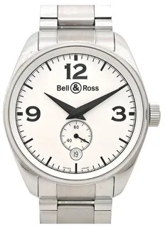 Bell & Ross Vintage BR123-95-SS 38mm Stainless steel Silver