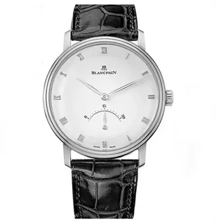 Blancpain Villeret 4063-1542-55 40mm White gold White