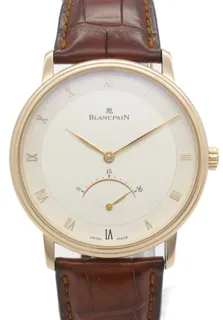 Blancpain Villeret 4063-364255 40mm 18KPG (Rose Gold) Silver