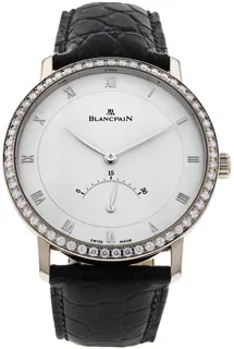 Blancpain Villeret 4063-1961-55 40mm White gold blue