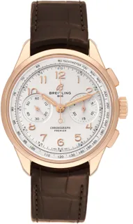 Breitling Premier B09 RB0930 Rose gold Silver