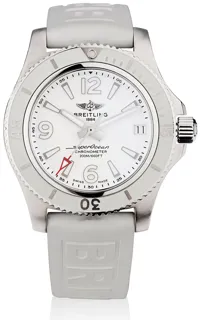 Breitling superoc A17316 36mm Stainless steel White