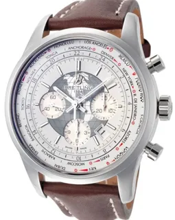 Breitling Transocean AB0510U0.A732.152A 46mm Stainless steel Silver