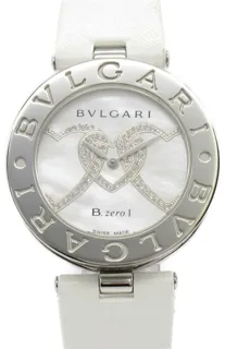 Bulgari B.zero1 BZ35S Stainless steel White shell