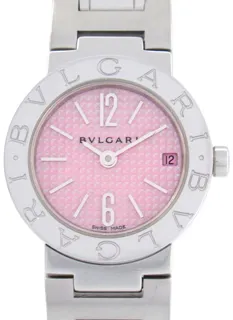 Bulgari Bulgari Bulgari BB23SS Stainless steel Pink