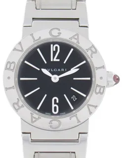 Bulgari Bulgari Bulgari BBL26S Stainless steel Black