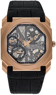 Bulgari Octo 102946 Rose gold Skeletonized