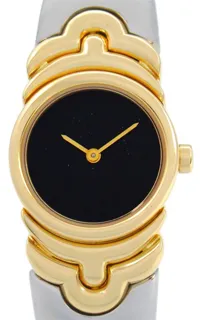 Bulgari Parentesi BJ01 K18 (Yellow Gold)$Stainless Steel Black