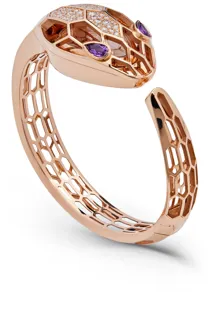 Bulgari Serpenti Spiga 102573 36mm Rose gold White