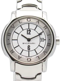 Bulgari Solotempo ST29S Stainless steel White