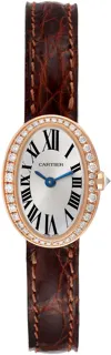 Cartier Baignoire wb520028 Rose gold Silver