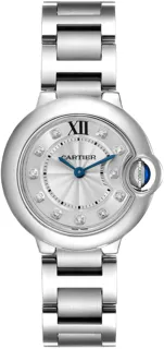 Cartier Ballon Bleu 28mm WE902073 Stainless steel Silver