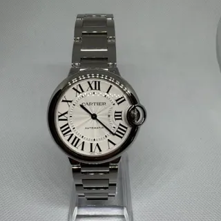 Cartier Ballon Bleu 36mm 3284 36mm Stainless steel Silver