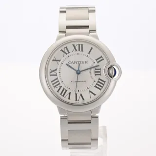 Cartier Ballon Bleu 36mm W6920046 36mm Stainless steel White