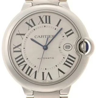 Cartier Ballon Bleu 42mm W69012Z4 42mm Stainless steel Silver