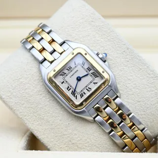 Cartier Panthère 1120 22mm Yellow gold and Stainless steel White