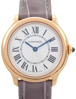 Cartier Ronde Louis Cartier WGRN0013 29mm Rose gold Beige