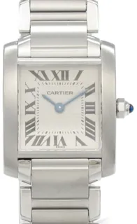 Cartier Tank Française W51008Q3 Stainless steel Silver