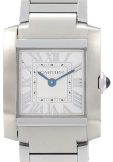 Cartier Tank Française WSTA0065 Stainless steel Silver