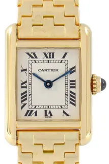 Cartier Tank Louis 238SCC710232 Yellow gold Silver