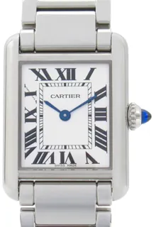 Cartier Tank Must WSTA0051 Stainless steel Silver