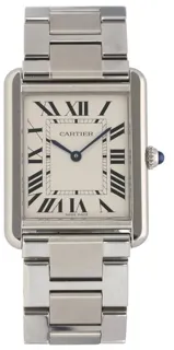 Cartier Tank Solo 3169 27mm Stainless steel Gray