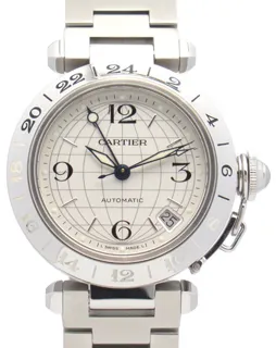 Cartier Pasha C Meridian W31078M7 Stainless steel Silver