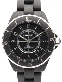 Chanel J12 Matte Black h3131 42mm Ceramic Black