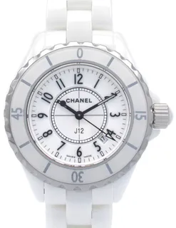 Chanel J12 H0968 33mm White ceramic White