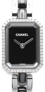 Chanel Première h2163 15mm Stainless steel Black