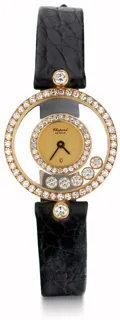 Chopard Happy Diamonds 20/3957 23mm 18kt yellow gold champagne