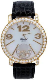 Chopard Happy Diamonds Happy Time 207450-0005 40mm Yellow gold White