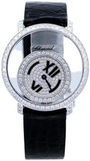 Chopard Happy Diamonds Happy Time 207229 37mm White gold