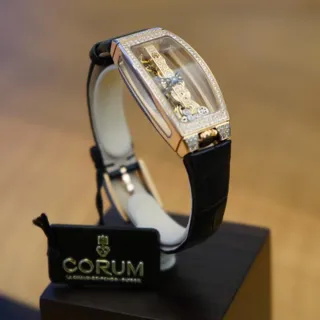 Corum Golden Bridge B113/03842 21mm Yellow gold Skeletonized