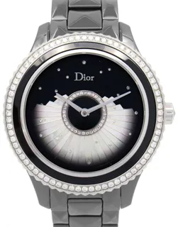 Dior Huit 8 CD124BE0C001 38.5mm Ceramic Black and White