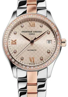 Frédérique Constant Ladies Automatic Double Heart Beat FC-303LGD3BD2B 36mm Champagne