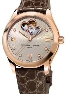 Frédérique Constant Ladies Automatic Double Heart Beat FC-310LGDHB3B4 36mm White