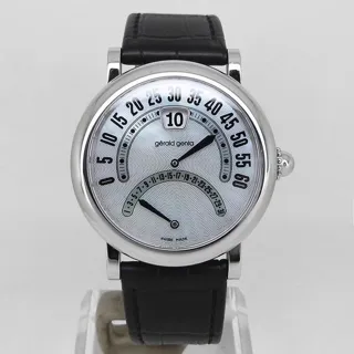 Gérald Genta BIR.L.10 38mm Stainless steel White