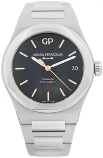 Girard-Perregaux Laureato 81010-11-635-11A 42mm Stainless steel Black