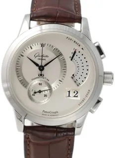 Glashütte PanoGraph 61-01-02-02-04 39mm Silver