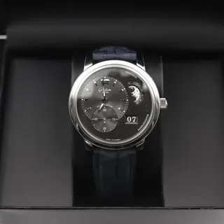 Glashütte PanoMaticLunar XL 90-02-36-12-05 42mm Stainless steel Black