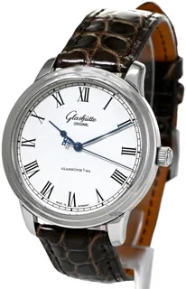 Glashütte Senator Automatic 1-39-59-01-02-04 40mm Stainless steel Silver