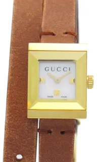 Gucci 1285 14mm Gold-plated White